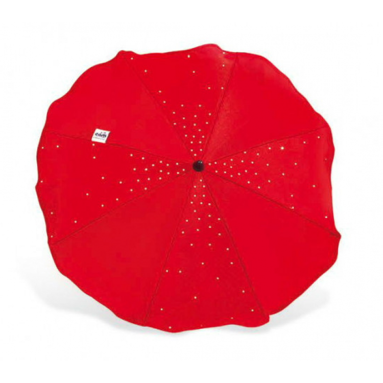 Slnečník na kočík CAM Cristallino - červený